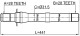 Полуось Febest 1212IX35MT6
