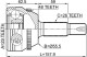 0110ZZE132A48 Febest Граната