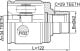 0311-ACC22RH Febest ШРУС
