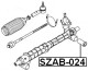 SZAB-024 Febest Подушка рулевой рейки