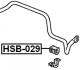 HSB-029 Febest Втулка стабілізатора