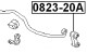 0823-20A Febest Стойка стабилизатора