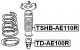 TSHB-AE110R Febest Пыльник амортизатора