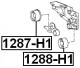 1287-H1 Febest Натяжний ролик ременя ГРМ