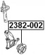 2382002 Febest Ступица колеса