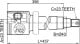 2111-CB316RH Febest ШРУС