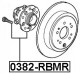 0382-RBMR Febest Ступица колеса