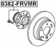 0382-FRVMR Febest Комплект ступицы колеса