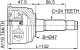 0910-014 Febest ШРУС