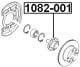 1082-001 Febest Ступиця колеса
