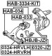 0324-HRVRH Febest Важіль підвіски для Honda HR-V