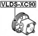 VLDS-XC90 Febest Шкив насоса ГУР