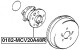 0182-MCV20A48R Febest Комплект ступицы колеса