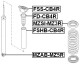 FSS-CB4R Febest Опора амортизатора