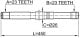0212-QG16LH Febest Полуось для Nissan Primera