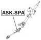 ASK-SPA Febest Вал кермового управління