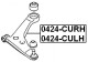 0424-CURH Febest Рычаг подвески для Mitsubishi Outlander