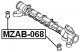 MZAB-068 Febest Подушка рулевой рейки