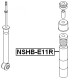NSHB-E11R Febest Пыльник амортизатора
