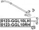 0123-GGL10LH Febest Стійка стабілізатора