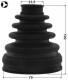 0115-AZT255LT Febest Пильовик гранати