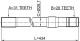 0212-Y61RH Febest Піввісь для Nissan Patrol