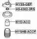 Отбойник амортизатора Febest HYD-ACC