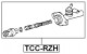 TCC-RZH Febest Главный цилиндр сцепления