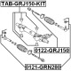 TAB-GRJ150-KIT Febest Подушка кермової рейки
