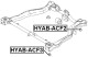 HYAB-ACF3 Febest Сайлентблок балки