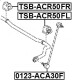 TSB-ACR50FL Febest Втулка стабилизатора