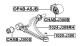 1024j309rh Febest Рычаг подвески для Chevrolet Orlando