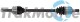 302283 TrakMotive Піввісь на Hyundai i10