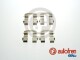 D42846A Autofren Seinsa Комплектующие дисковых тормозных колодок на Kia Carnival