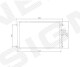 RC9501894557 Signeda Радиатор кондиционера