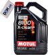 Моторное масло Motul 8100 X-Clean+ 5W-30 5 л на Chevrolet Epica