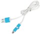 Кабель 2 в 1 Pulso CP-001BL USB - Apple Lighting - Micro USB 1 м