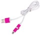 Кабель 2 в 1 Pulso CP-001P USB - Apple Lightning - Micro USB 1 м