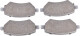 PA-022AF Japanparts Гальмівні колодки