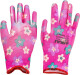 Перчатки рабочие Sigma трикотажные с полиуретановым покрытием розовые
