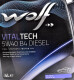 Моторное масло Wolf Vitaltech B4 Diesel 5W-40 4 л на Honda Stream
