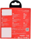 Кабель Hoco X21 X21MICROBLACKRED USB - Micro USB 1 м