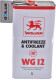 Готовий антифриз Wolver Antifreeze & Coolant WG12 G12 червоний -38 °C 5 л