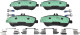 13.0460-3852.2 ATE Тормозные колодки для Mercedes GLK-Class