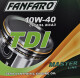 Моторное масло Fanfaro TDI 10W-40 4 л на Chevrolet Suburban