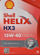 Моторное масло Shell Helix HX3 15W-40 4 л на Peugeot 4007