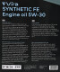 Моторна олива VIRA Synthetic FE 5W-30 4 л на Moskvich 2141