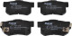 KBP-2009 Kavo Parts Тормозные колодки