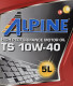 Моторное масло Alpine TS 10W-40 5 л на Alfa Romeo 156