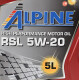 Моторна олива Alpine RSL 5W-20 5 л на Citroen DS4